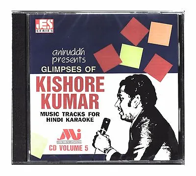 £14.99 • Buy Sing Along Hindi Karaoke CD Glimpses Of Kishore Kumar Aniruddh Jeene Ki Tamanna