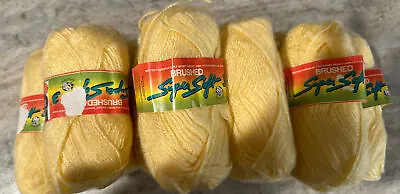 Lot Of 10 Lana Moro Acrylic Super Soft 3 Sport Yarn 140 Yd Color Light Yellow • $19.99