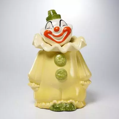 Poppytrail CA Metlox Ceramic Clown Cookie Jar VTG 1950s • $72.99