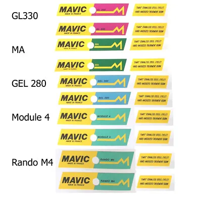 Mavic Rim Decal Choices D. One Set For 2 Rims Each Sale  • $10