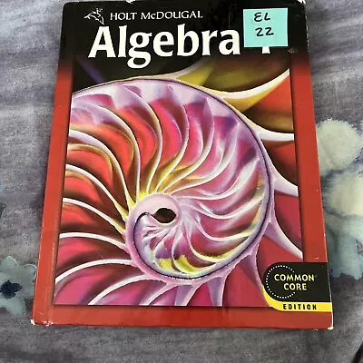 Holt McDougal   Algebra 1 Textbook    @2011   Burger Chard  Very Good Condition • $19.99