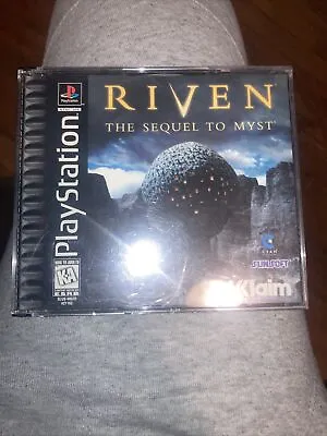 Riven: The Sequel To Myst (Sony PlayStation 1 1997) Complete • $30