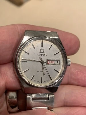 £50 • Buy *REDUCED* Genuine Vintage Solvil Et Titus ETA 2879 Automatic Watch Day Date.