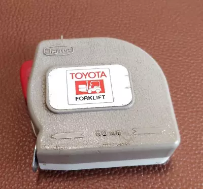 Vintage UNUSUAL  Toyota Forklift Tajima Tape Measure • $19.99