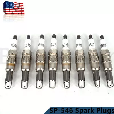 8Pcs New SP-546 PLATINUM Spark Plugs Fit For Ford F150 F250 Motorcraft PZK14F US • $35.99