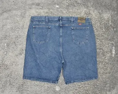 $20.50 • Buy Wrangler Men's Size 48 Denim Shorts Relaxed Fit Blue Cotton