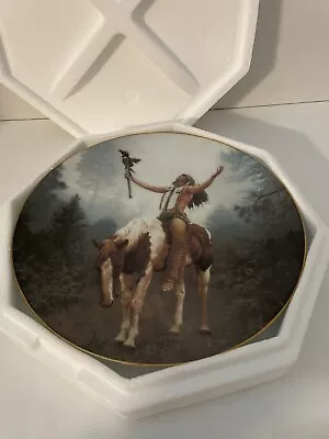 Mystic Warriors Plate “Deliverance” Hamilton Collection • $9