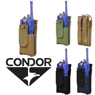 Condor 191229 Tactical Patrol Radio Pouch W/ Molle • $15.95