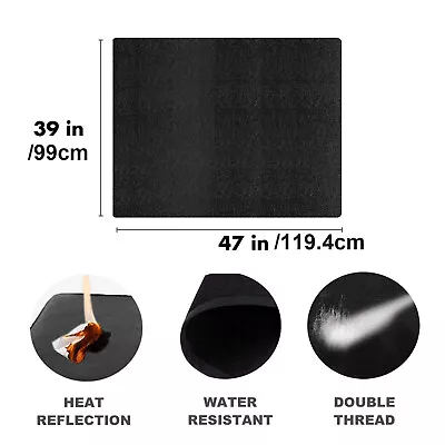 Reusable Barbecue Mat Fireproof Mat And Heat-Resistant Barbecue Mat • $18.29