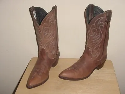 CODE WEST-WOMEN'S QUALITY BROWN LEATHER COWBOY/WESTERN BOOTS-sz 9.5 Medium • $22.88