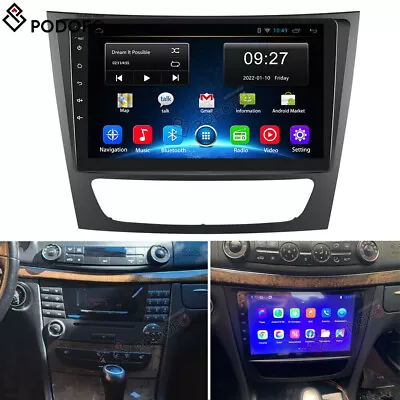 9  Android 13 Car Radio Stereo For Mercedes Benz E-W211 E320 E500 E350 WiFi RDS • $119.99