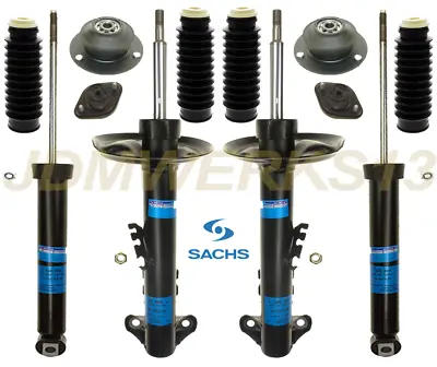 SACHS 4 STRUTS SHOCKS STRUT MOUNTS & BOOTS KIT For BMW E36 325i 325is 328i 93-99 • $649.70