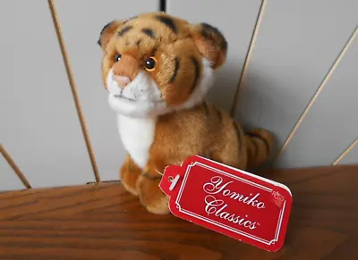 TIGER CUB Beanie Soft Toy RUSS YOMIKO CLASSICS Plush Comforter • £7.99