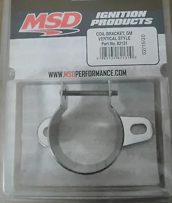 MSD 82131 Chrome Coil Bracket For Can Coils • $9.99