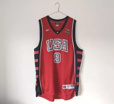 £35 • Buy NBA Reebok #6 LeBron James Team USA Basketball Olympics Jersey Mens XXL 🇺🇲