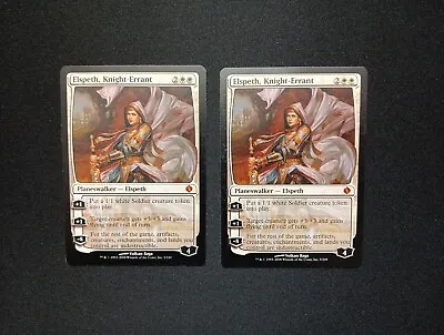 MTG Elspeth Knight-Errant X2 LP 1/2 Playset Shards Of Alara 2008 (JankNDthings) • $20