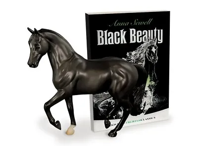 £30.49 • Buy NEW Breyer 6178 Black Beauty Horse And Book Set Anna Sewell Classics 1:12 Scale 