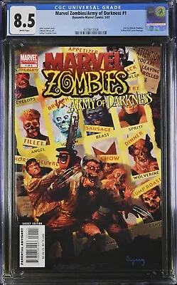 Marvel Zombies/Army Of Darkness #1 CGC 8.5 White Pages (X-Men #141 Cover Homage) • $39.99