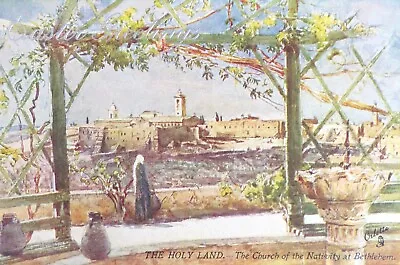 Tuck 8979: The Holy Land Church Of The Nativity Bethlehem. J Fulleylove. Unused • £2.49