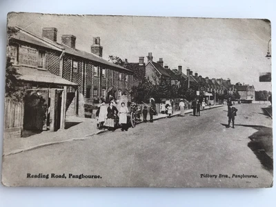 £5 • Buy Reading Road, Pangbourne. Pub. Tidbury Bros. Suggest 1910-20