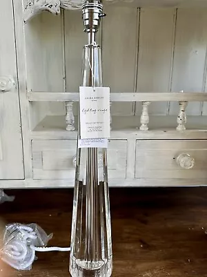 £150 • Buy Laura Ashley Pair Of Glass Blake Large Lamp Bases…bnib!!