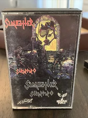 Slaughter Strappado Cassette Tape Diabolic Force Fringe Tested AS-IS Fades I/O • $0.99