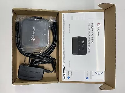 Polycom VoIP Phone Voice Adapter OBi300 New Open Box W/ Power Cord • $46.71