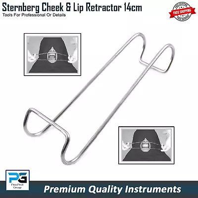 Dental Sternberg Metal Retractors Dental Columbia Cheek Retractor Dentist Lab CE • £5.22