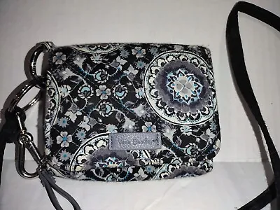 Vera Bradley ID Wallet Purse And Lanyard Quilted Cotton • $14