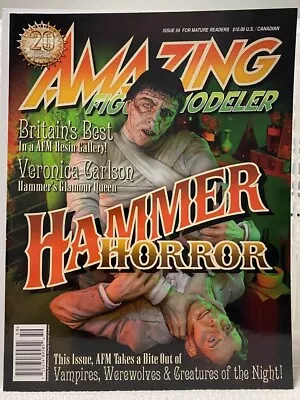 £10.38 • Buy Amazing Figure Modeler #59 Original 2015 Hammer Horror Tribute Famous Monsters
