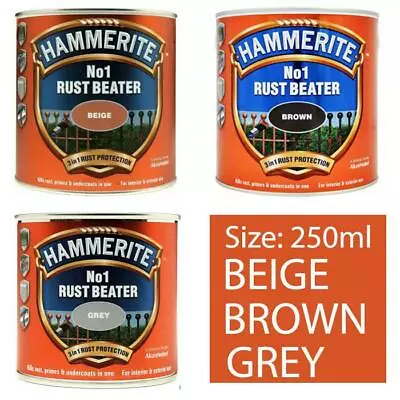 Hammerite No.1 Rust Beater Metal Paint Quick Drying 250ml • £9.79