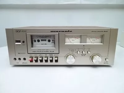 MARANTZ SD-800 VINTAGE STEREO CASSETTE DECK TAPE PLAYER / 4- Parts Repair • $49.99