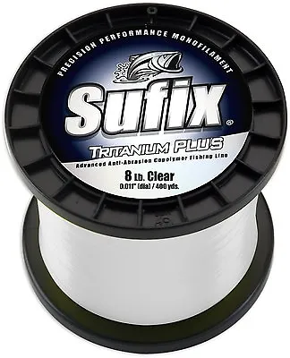 Sufix Tritanium Plus Mono 1/4 Lb Spool Copolymer Fishing Line-Pick Color/Test • $14.95