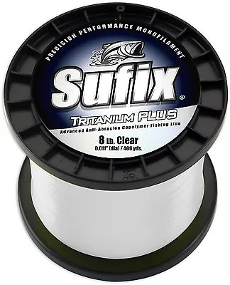 Sufix Tritanium Plus Mono 1lb Spool Copolymer Fishing Line-Pick Color/Line Test • $39.99
