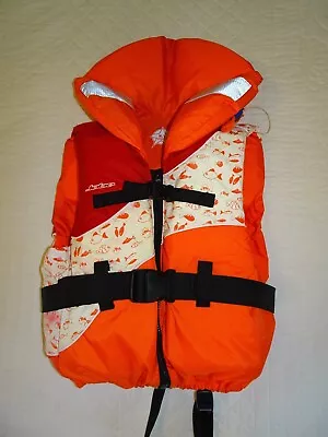 JOBE M/L Youth 100N Foam Life Jacket Orange FREE P&P • £19.99