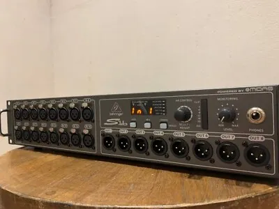Behringer S16 16-input / 8-output Digital Stage Box Confirmed Operation F/S • $779