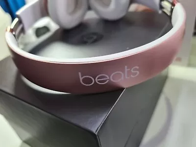 Beats Solo3 Wireless On-Ear Headphones (Rose Gold) • $229