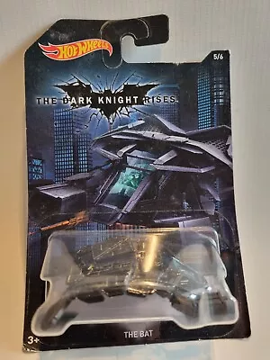 The Bat Hot Wheels Batman The Dark Knight Rises 5/6 New Sealed Toy • £4.99