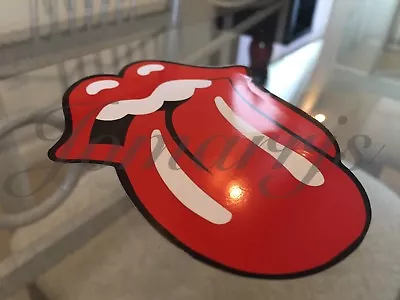 Rolling Stones Tongue Stickers Decal Vinyl Sign Rock & Roll Band *Sz: 4 -18 * • $5.09