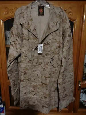 Usmc Marpat Shirt Desert Tan Marsoc Xx Large X Long New With Tag Xxl Xlong  Rare • $107.75