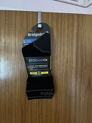 Bridgedale Stormsock 100% Waterpoof Lightweight Boot Length Socks Unisex • £20