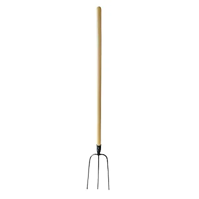 £13.99 • Buy Manure Hay Muck Out 3 Prong Fork With Hard Wood Handle Farm Horse Agricultural