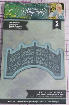 £5 • Buy Sara Signature Dancing Dragonfly Ornate Bridge Cutting Die