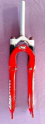 Retro Manitou SX Ti Suspension Fork 80mm 26  1 1/8  In Red • £80