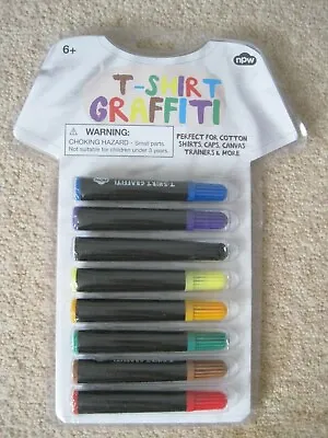 T-shirt Graffiti Pens - Perfect For Cotton Shirts Caps Canvas Trainers & More • £2