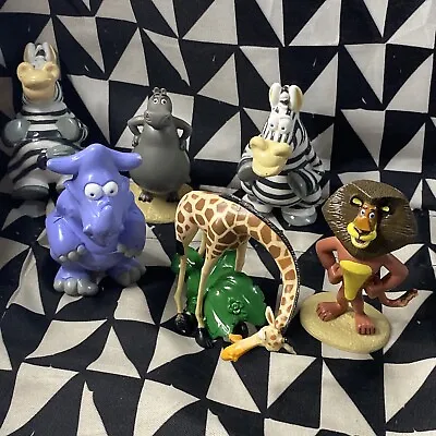 Madagascar And Animal Mixed Figure Lot Of 6 • $8.99