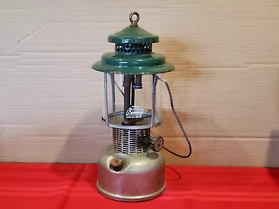 Vintage  Coleman Green Sunshine Of The Night Metal Lantern *Sold As Is* • $49.97
