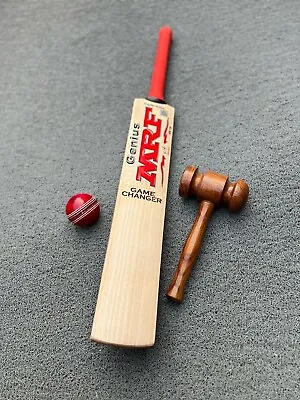 MRF GAME CHANGER 2024 Cricket Bat 2.10lbs Narrow Grains - Beautiful Ping • £220