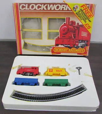 Hornby Railways Clockwork Set R774 Vintage – Circa 1980s Complete Working • £11.99