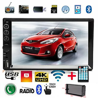 For Nissan Maxima Mirror Link For GPS 2Din Car Stereo Bluetooth USB Touch Screen • $39.10